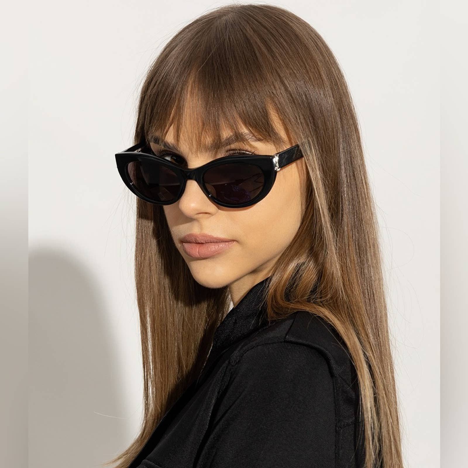 Saint Laurent Paris BRAND NEW SAINT LAURENT SL M115 002 Black Grey ...