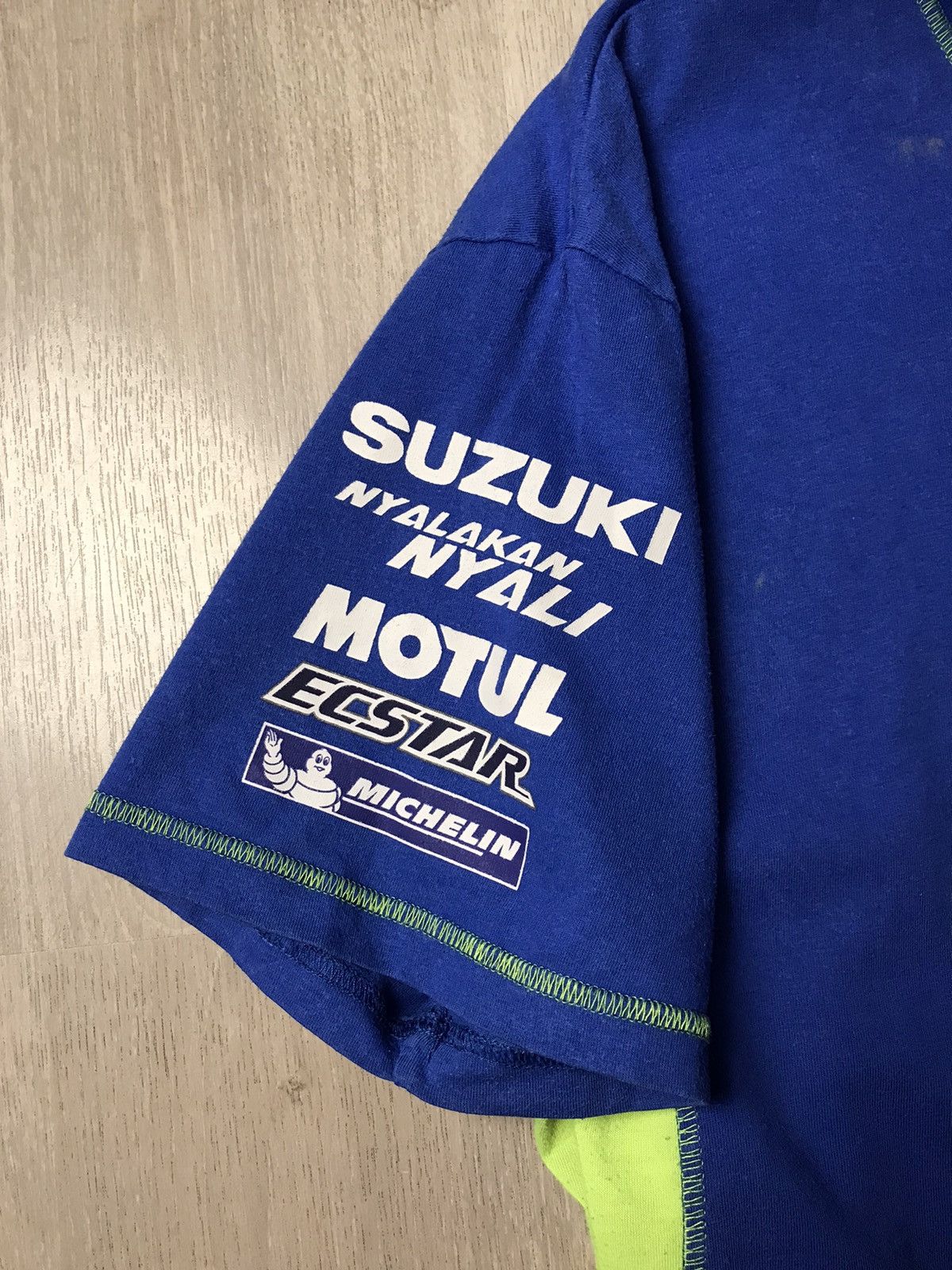 Vintage Vintage Suzuki team t shirt size M Size US M / EU 48-50 / 2 - 6 Thumbnail