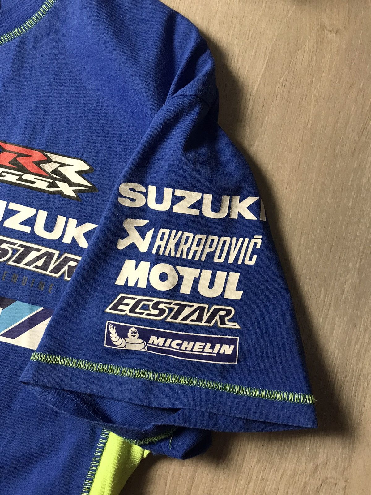 Vintage Vintage Suzuki team t shirt size M Size US M / EU 48-50 / 2 - 8 Thumbnail