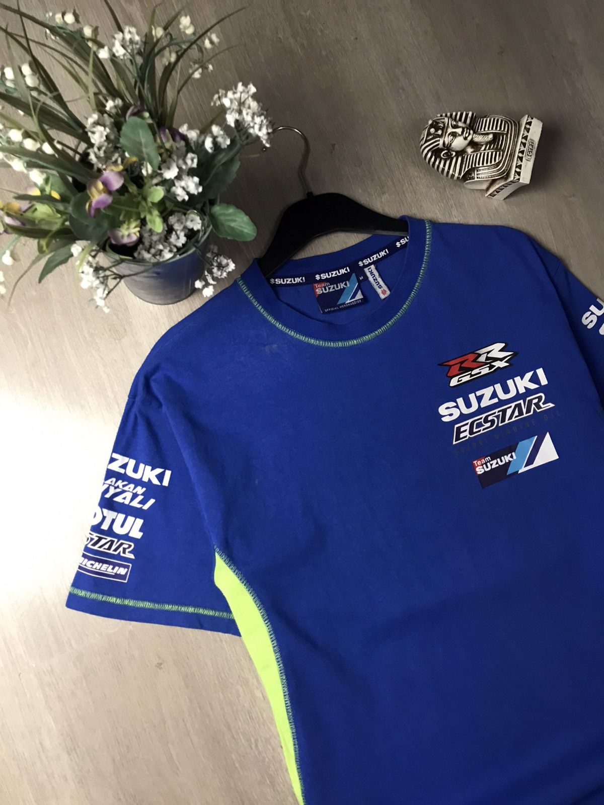 Vintage Vintage Suzuki team t shirt size M Size US M / EU 48-50 / 2 - 4 Thumbnail