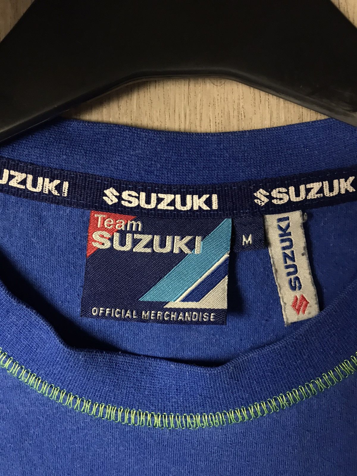 Vintage Vintage Suzuki team t shirt size M Size US M / EU 48-50 / 2 - 7 Thumbnail