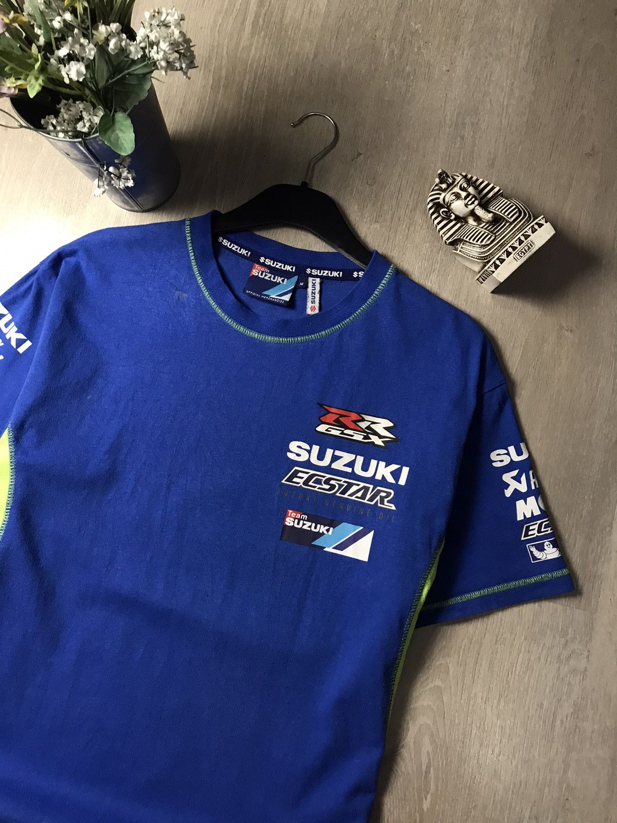 Vintage Vintage Suzuki team t shirt size M Size US M / EU 48-50 / 2 - 2 Thumbnail