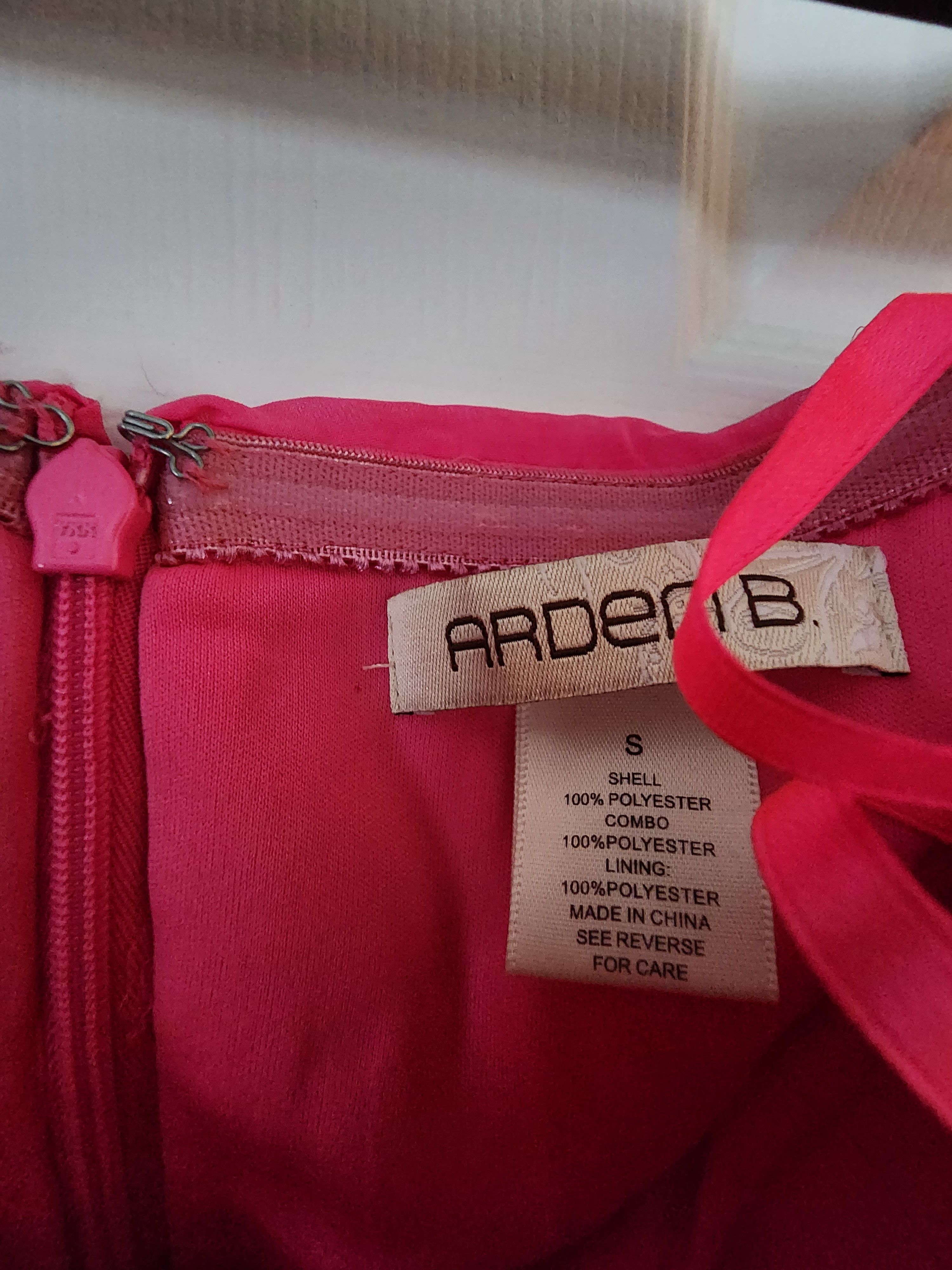 Other Arden B Barbie Hot Pink Lace Strapless Dress Small Size S / US 4 / IT 40 - 3 Thumbnail