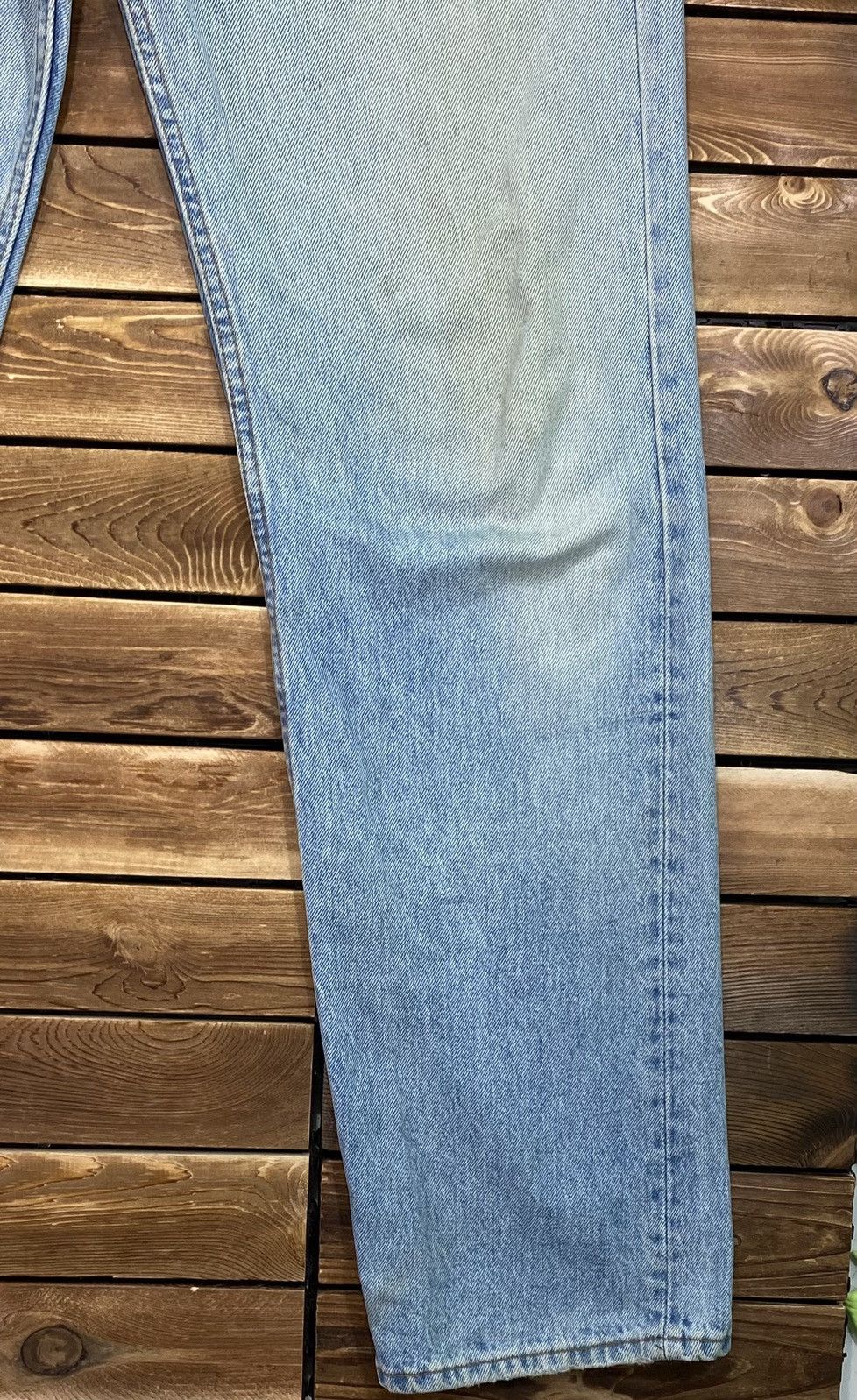 Levi's Vintage Clothing Vintage 90’s 501 made In Usa natural faded size 34 Size US 34 / EU 50 - 3 Thumbnail