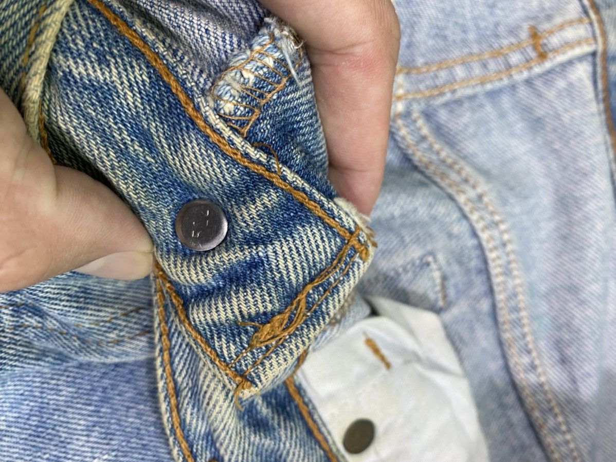 Levi's Vintage Clothing Vintage 90’s 501 made In Usa natural faded size 34 Size US 34 / EU 50 - 10 Thumbnail