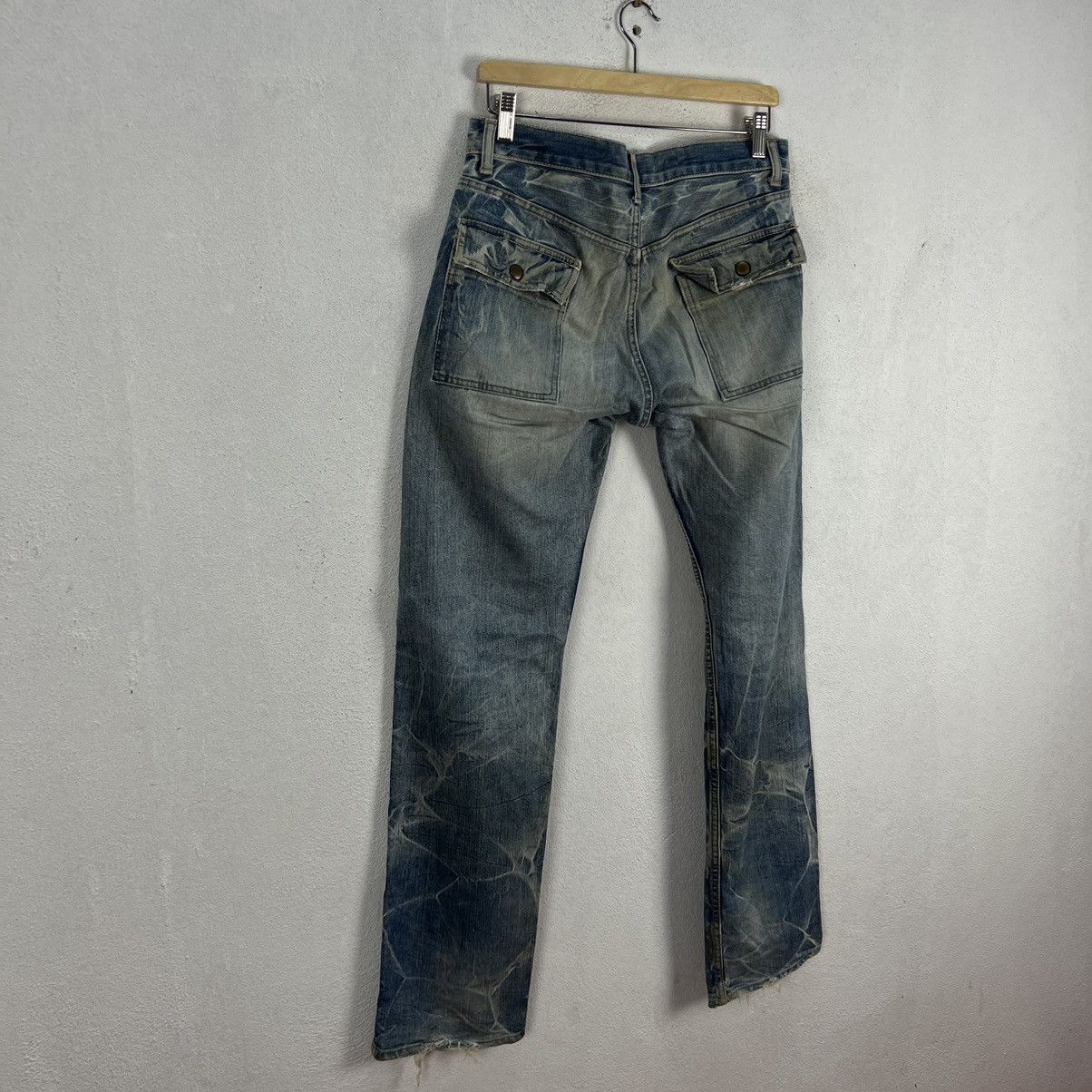 Japanese Brand VINTAGE ETERNAL JAPAN MADE CARGO POCKET DENIM JEANS Size US 34 / EU 50 - 10 Thumbnail