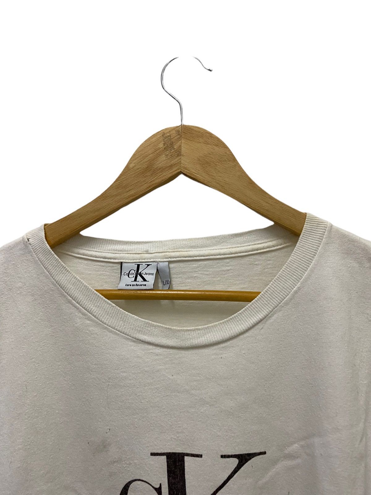 Calvin Klein × Vintage Vintage Calvin Klein Shirt Size US L / EU 52-54 / 3 - 3 Thumbnail