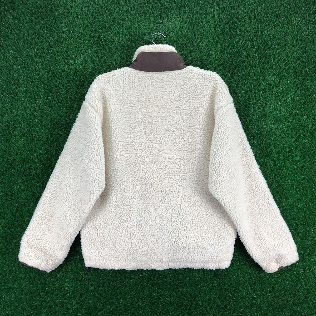 Japanese Brand Bulky Sherpa Autumn Winter Zipper Jacket Outdoor by Wego Size US M / EU 48-50 / 2 - 4 Thumbnail