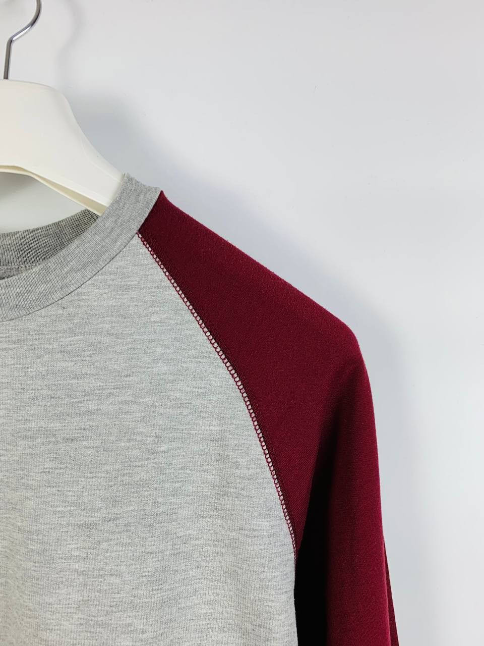 Carhartt Carhartt sweatshirt grey burgundy cotton S Size US S / EU 44-46 / 1 - 4 Thumbnail