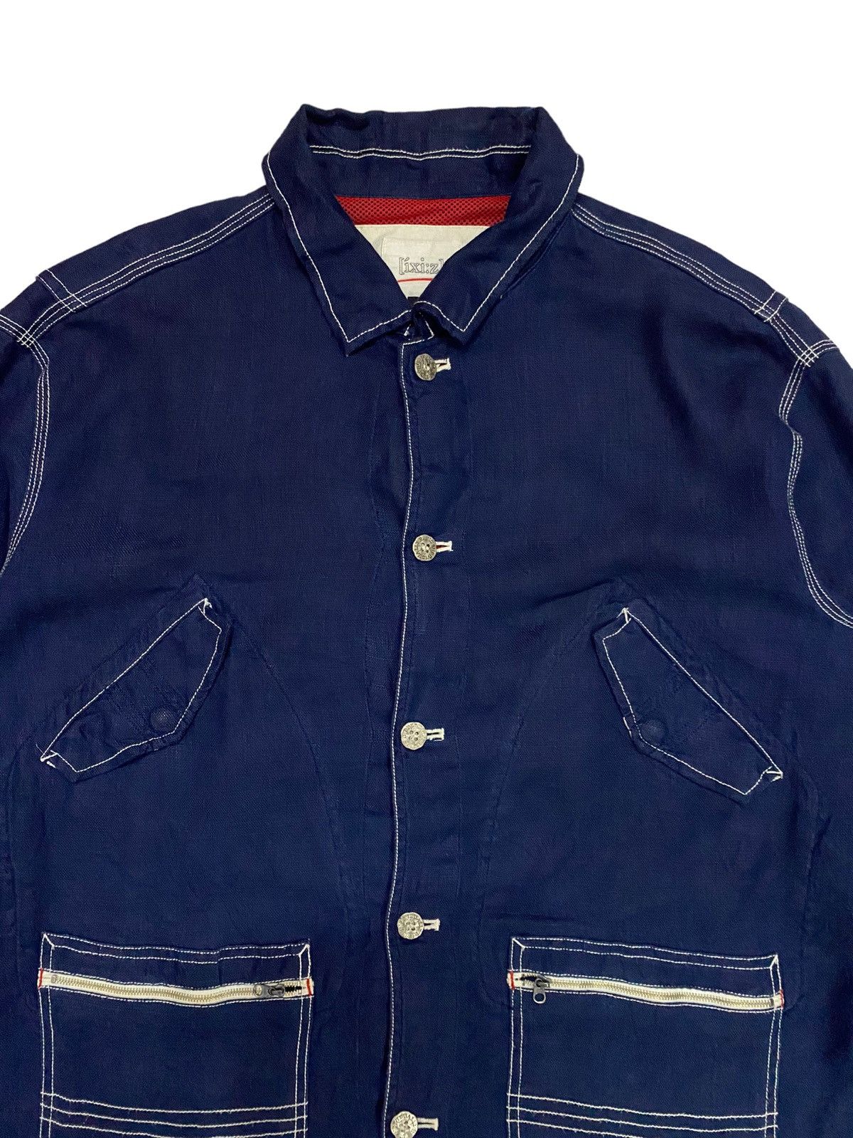 Hysteric Glamour × Japanese Brand × Vintage Ixiz Japanese Cotton Light Jacket Size US M / EU 48-50 / 2 - 4 Thumbnail