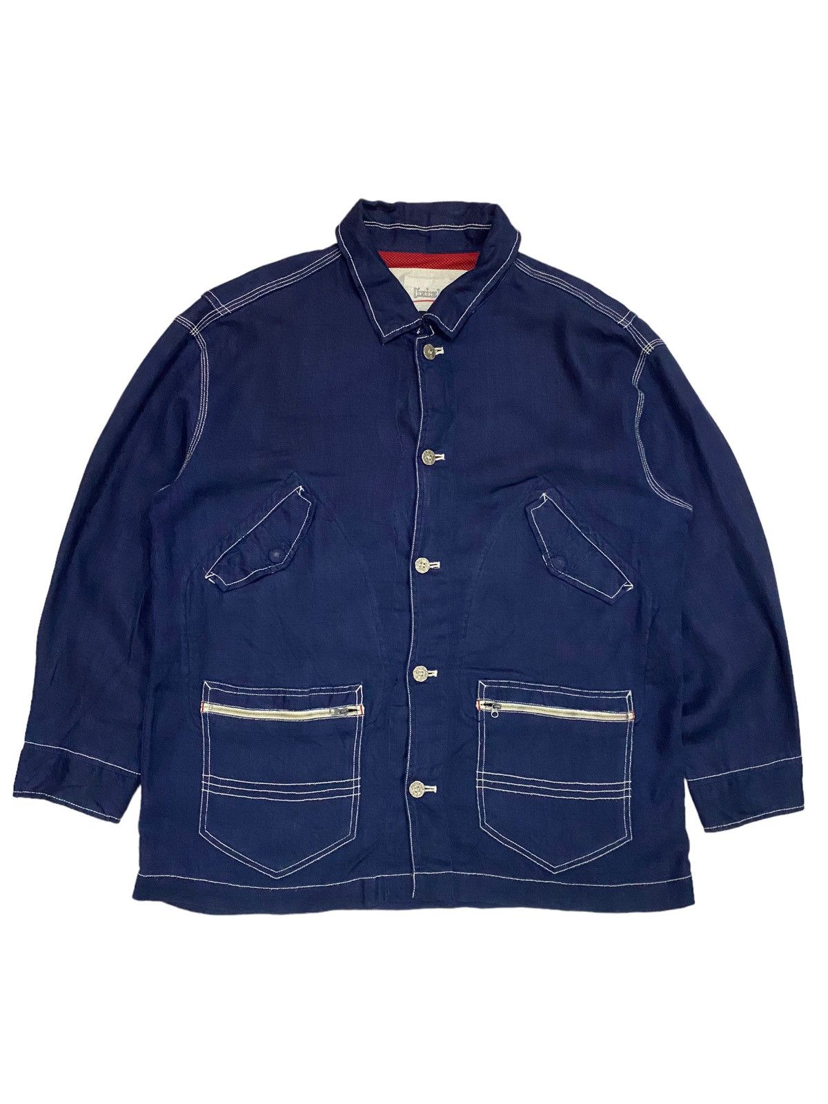 Hysteric Glamour × Japanese Brand × Vintage Ixiz Japanese Cotton Light Jacket Size US M / EU 48-50 / 2 - 1 Thumbnail
