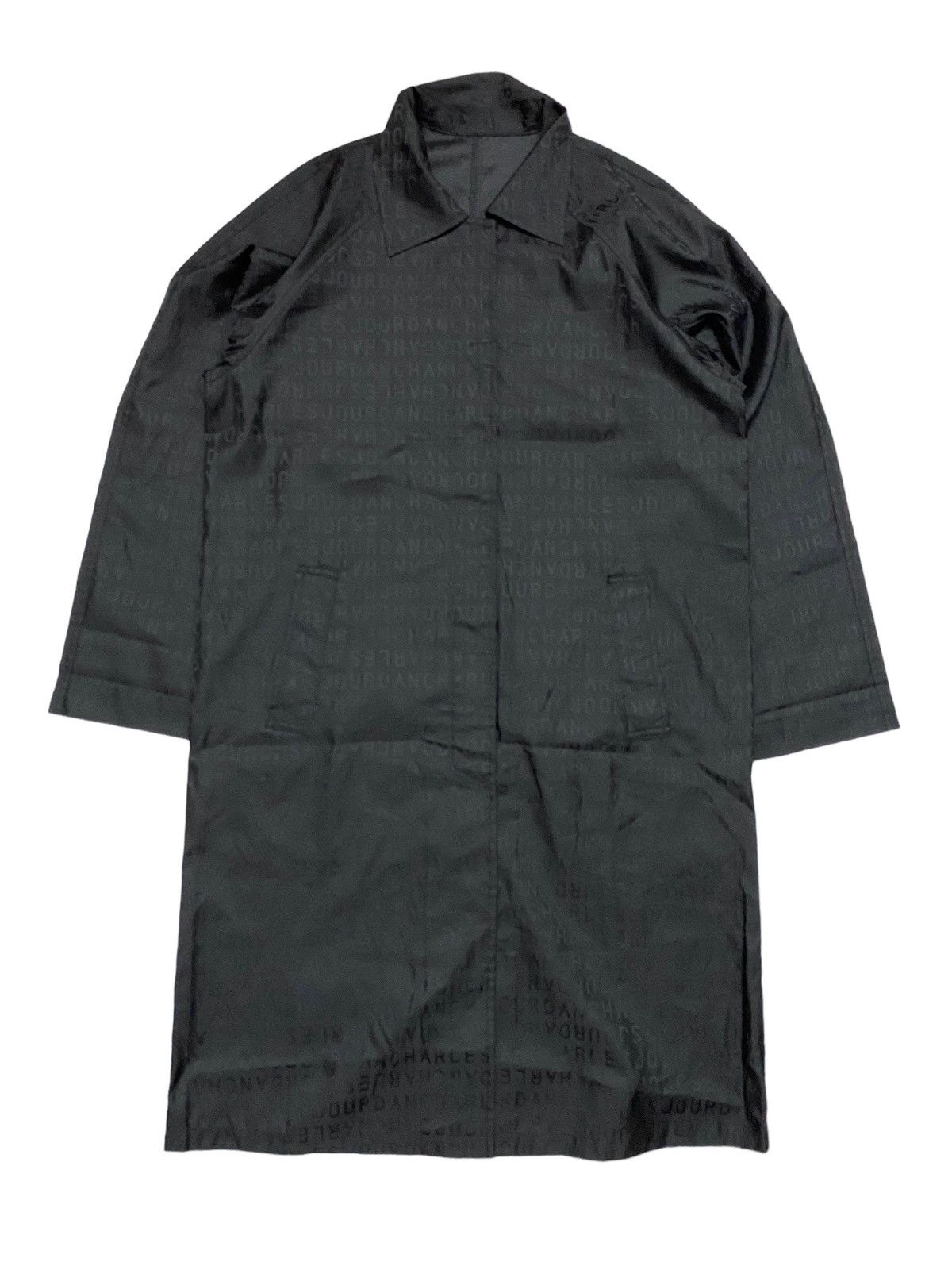image of Beauty Beast x Charles Jourdan Monogram Light Parka Jacket in Black, Men's (Size Medium)