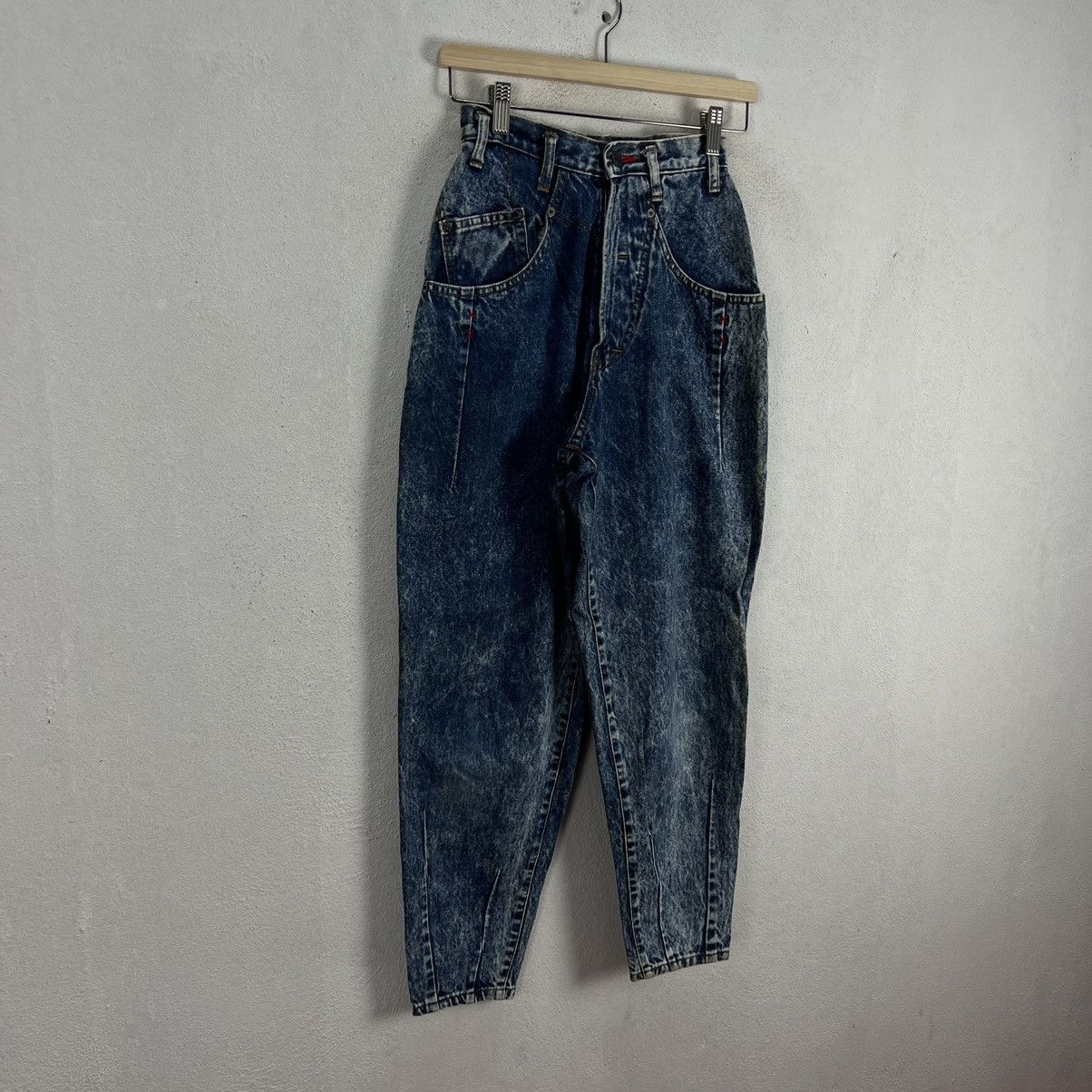 Japanese Brand VINTAGE CHIME JAPAN DENIM JEANS INSPIRED ISSEY MIYAKE Size 28" / US 6 / IT 42 - 2 Thumbnail