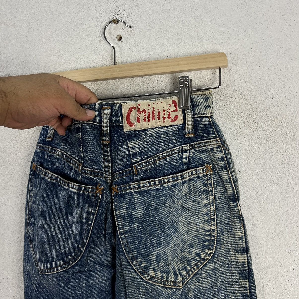 Japanese Brand VINTAGE CHIME JAPAN DENIM JEANS INSPIRED ISSEY MIYAKE Size 28" / US 6 / IT 42 - 8 Thumbnail
