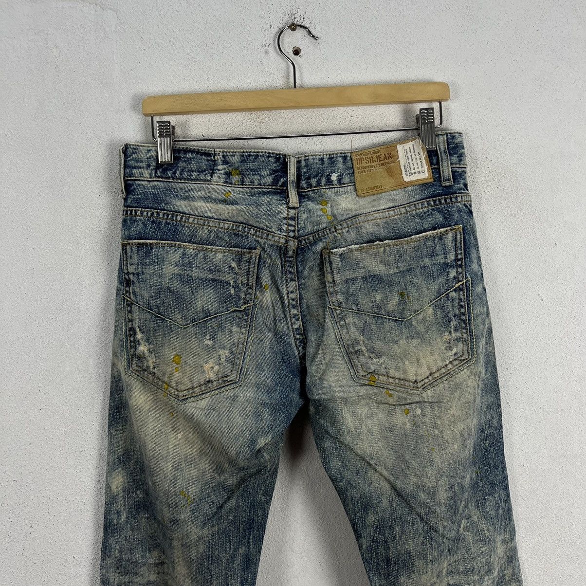 Japanese Brand VINTAGE DPSR JEAN DISTRESSED DENIM DESIGN JEANS Size US 34 / EU 50 - 12 Thumbnail