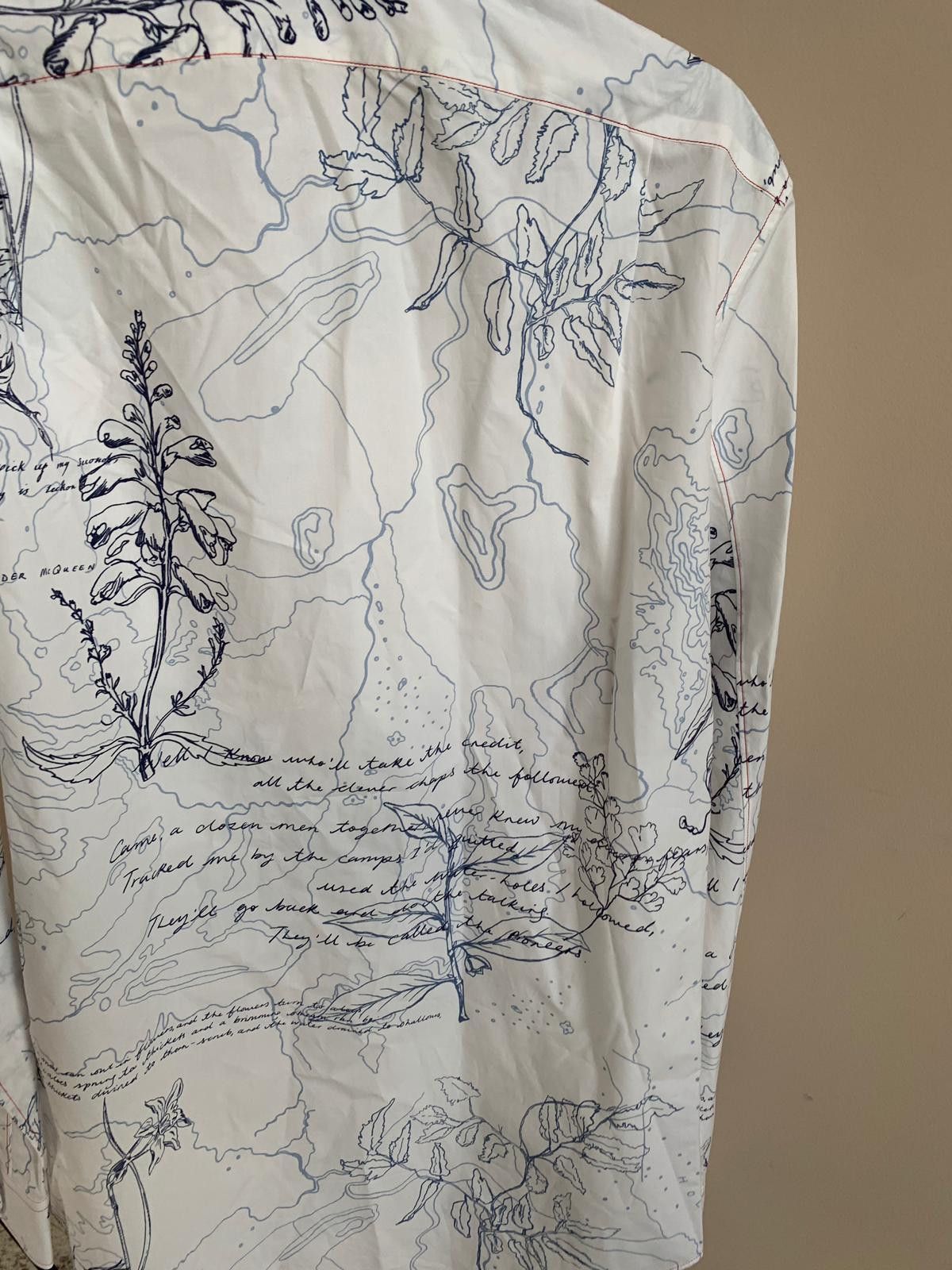 Alexander McQueen Expedition Journey Button Up in White Size US S / EU 44-46 / 1 - 19 Thumbnail