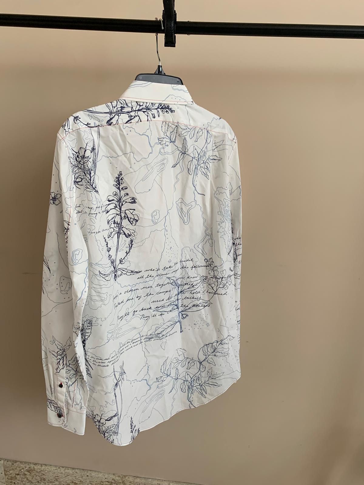 Alexander McQueen Expedition Journey Button Up in White Size US S / EU 44-46 / 1 - 16 Thumbnail