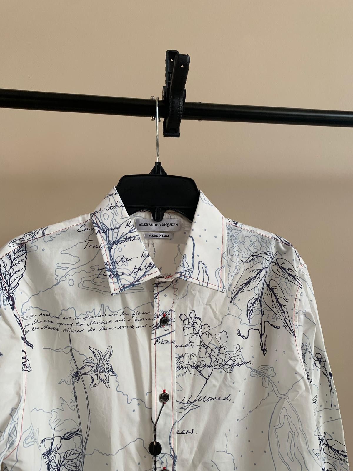 Alexander McQueen Expedition Journey Button Up in White Size US S / EU 44-46 / 1 - 3 Thumbnail