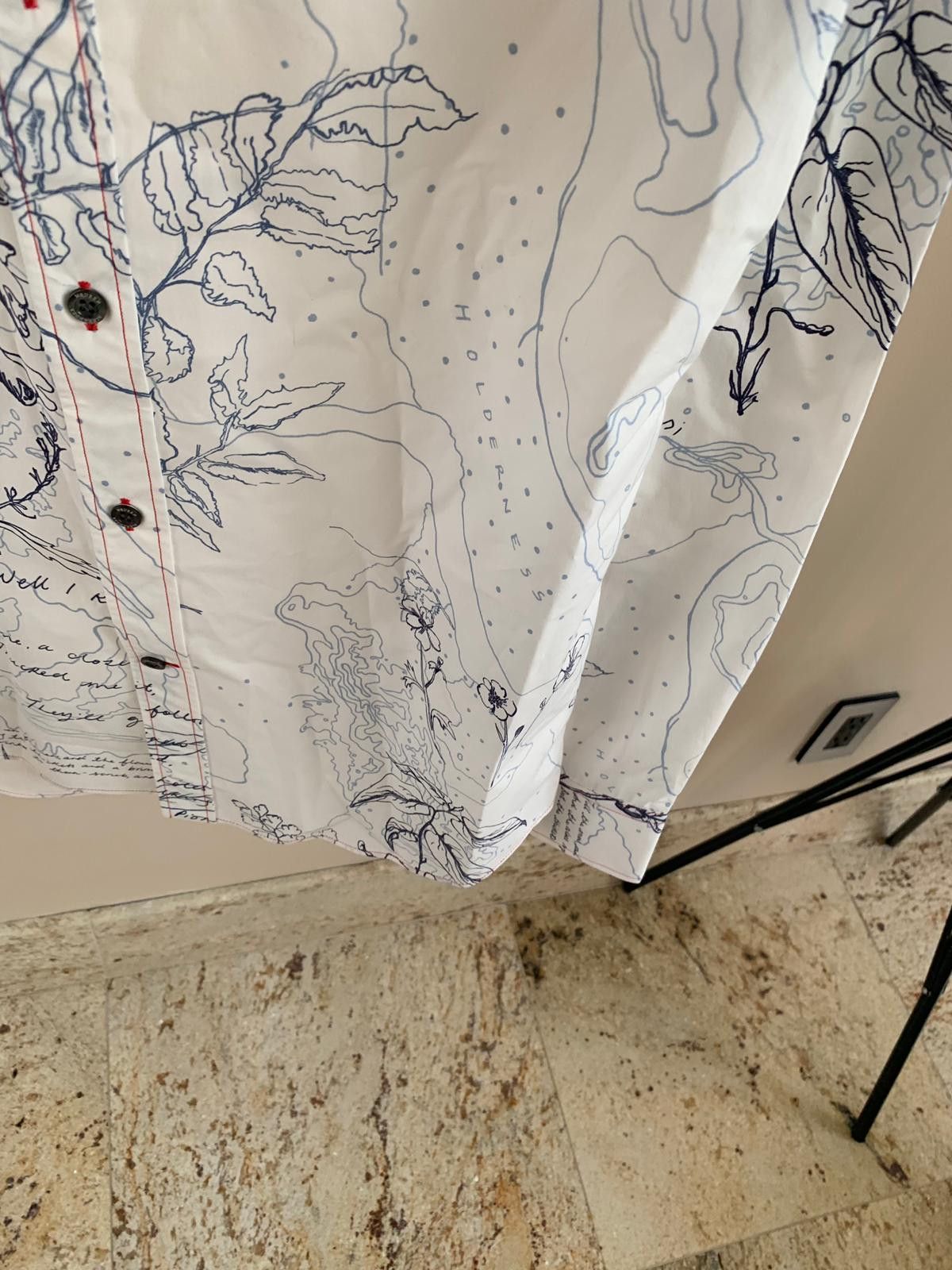 Alexander McQueen Expedition Journey Button Up in White Size US S / EU 44-46 / 1 - 15 Thumbnail