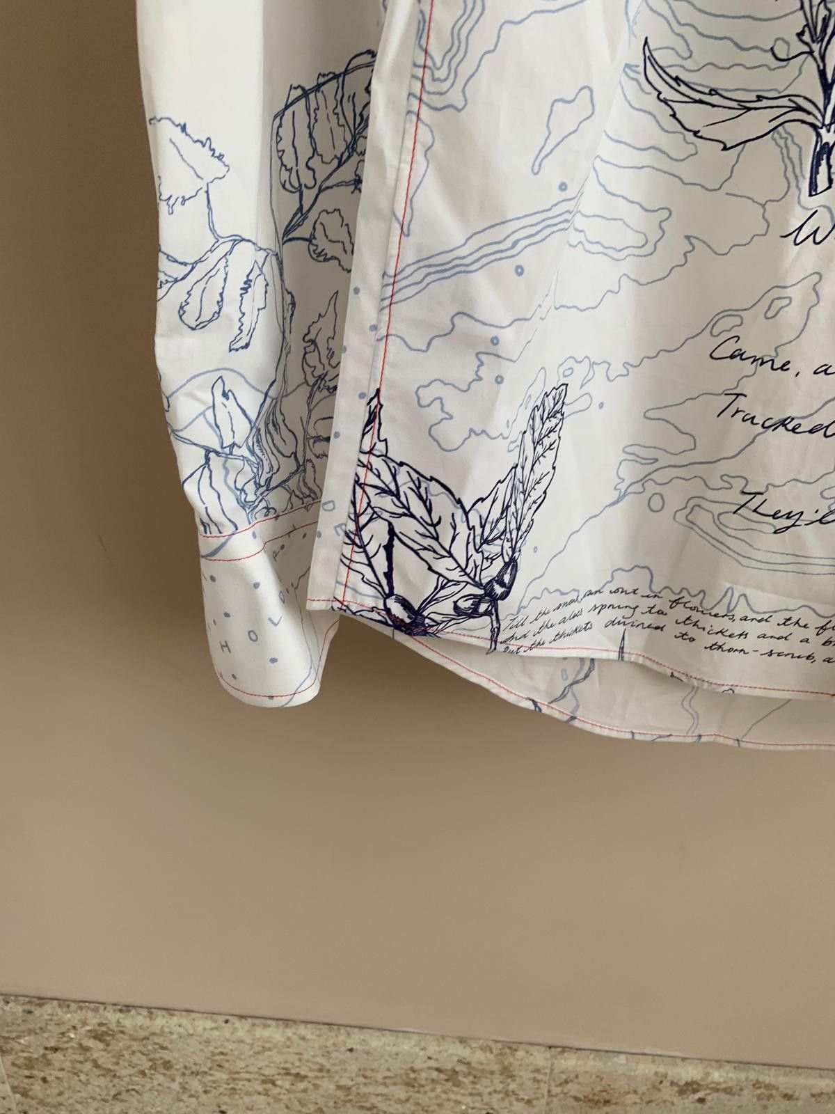 Alexander McQueen Expedition Journey Button Up in White Size US S / EU 44-46 / 1 - 5 Thumbnail