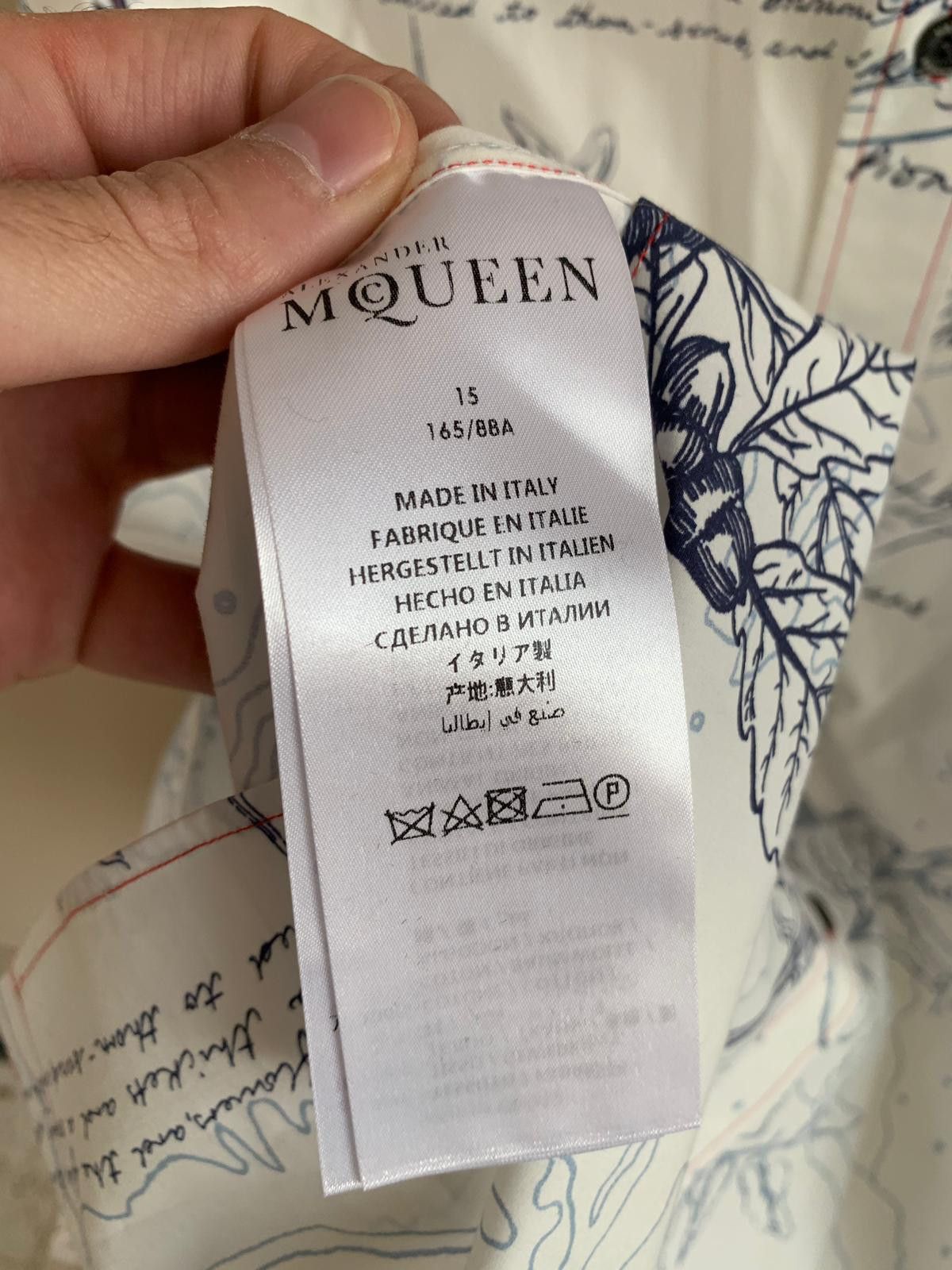 Alexander McQueen Expedition Journey Button Up in White Size US S / EU 44-46 / 1 - 14 Thumbnail
