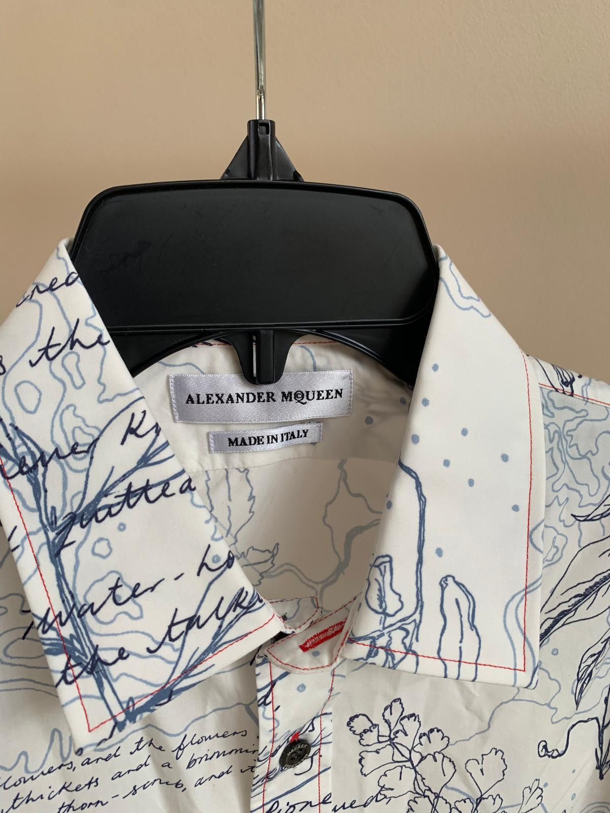Alexander McQueen Expedition Journey Button Up in White Size US S / EU 44-46 / 1 - 10 Thumbnail