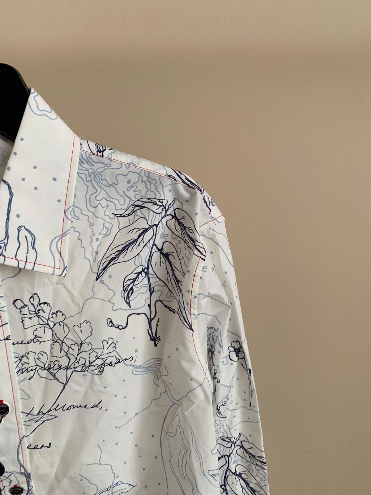 Alexander McQueen Expedition Journey Button Up in White Size US S / EU 44-46 / 1 - 13 Thumbnail