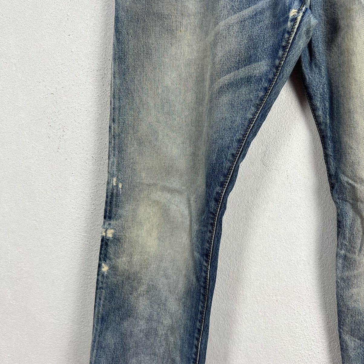 Japanese Brand VINTAGE BUSTER DIESEL REGULAR SLIM DISTRESSED DENIM Size US 36 / EU 52 - 6 Thumbnail
