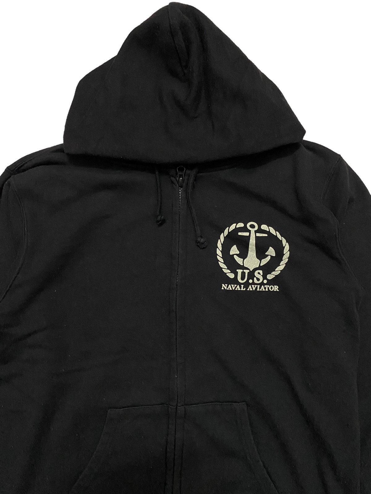 Avirex × Japanese Brand Avirex Naval Air Station Zip Up Hoodie Size US M / EU 48-50 / 2 - 5 Thumbnail