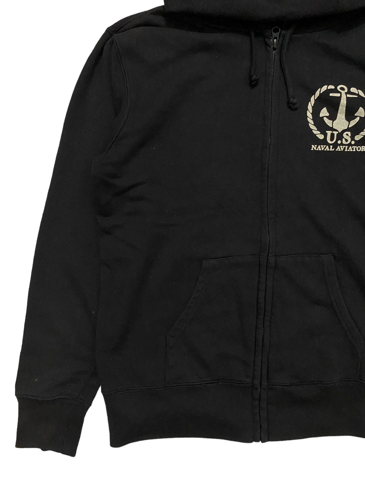 Avirex × Japanese Brand Avirex Naval Air Station Zip Up Hoodie Size US M / EU 48-50 / 2 - 3 Thumbnail