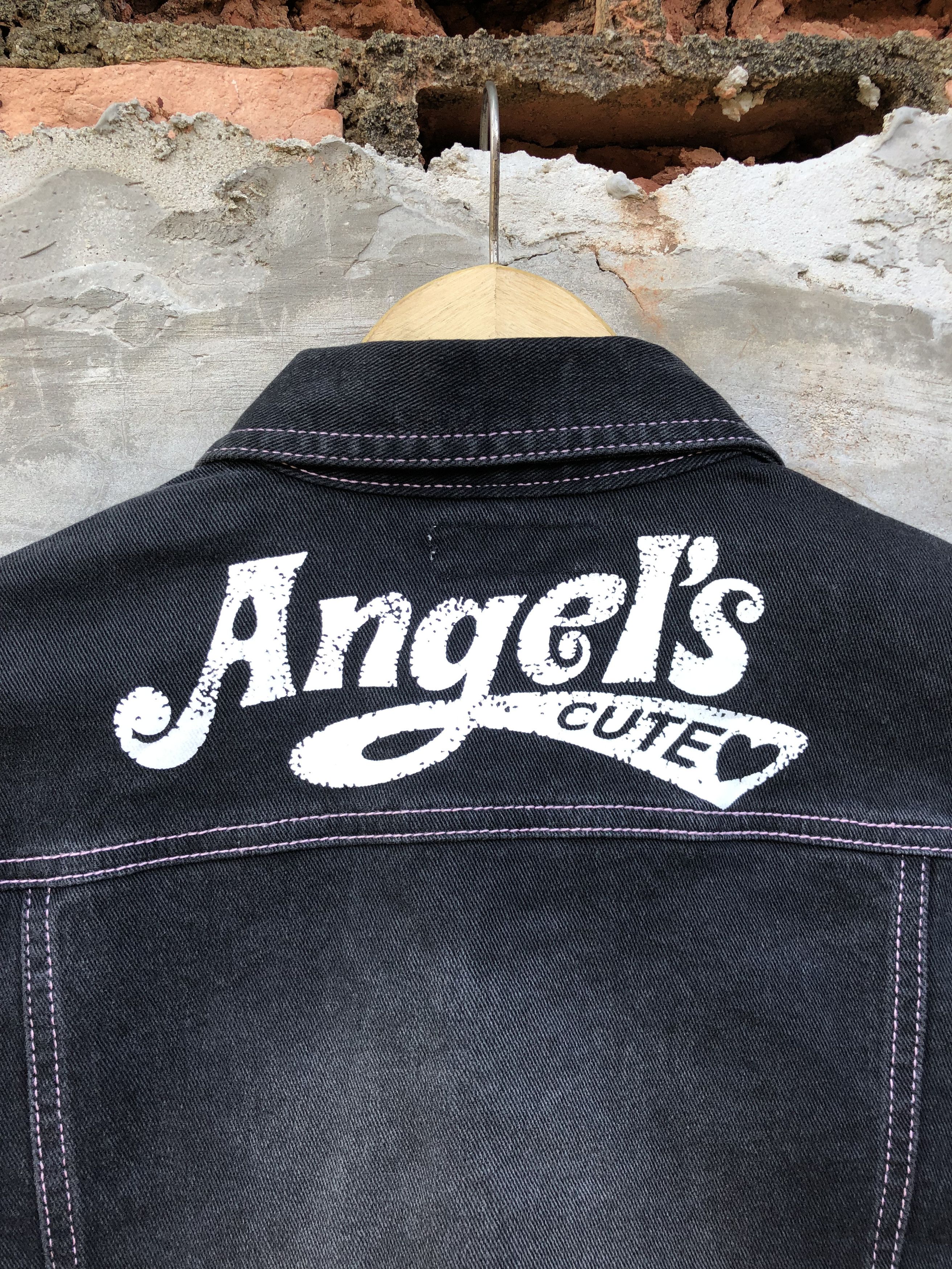Hysteric Glamour 2000s Angel Blue Patches denim jacket Size M / US 6-8 / IT 42-44 - 4 Thumbnail