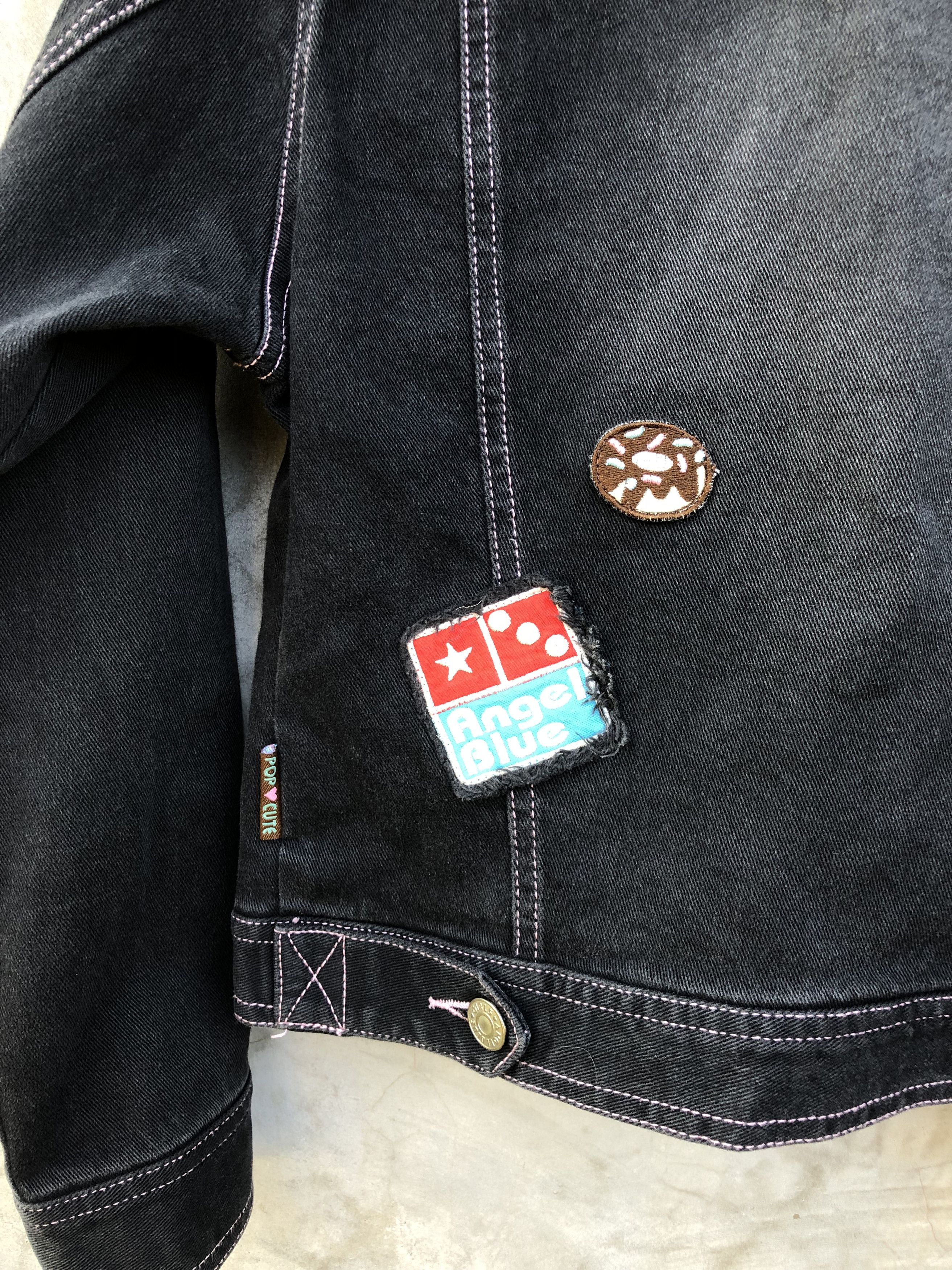 Hysteric Glamour 2000s Angel Blue Patches denim jacket Size M / US 6-8 / IT 42-44 - 7 Thumbnail