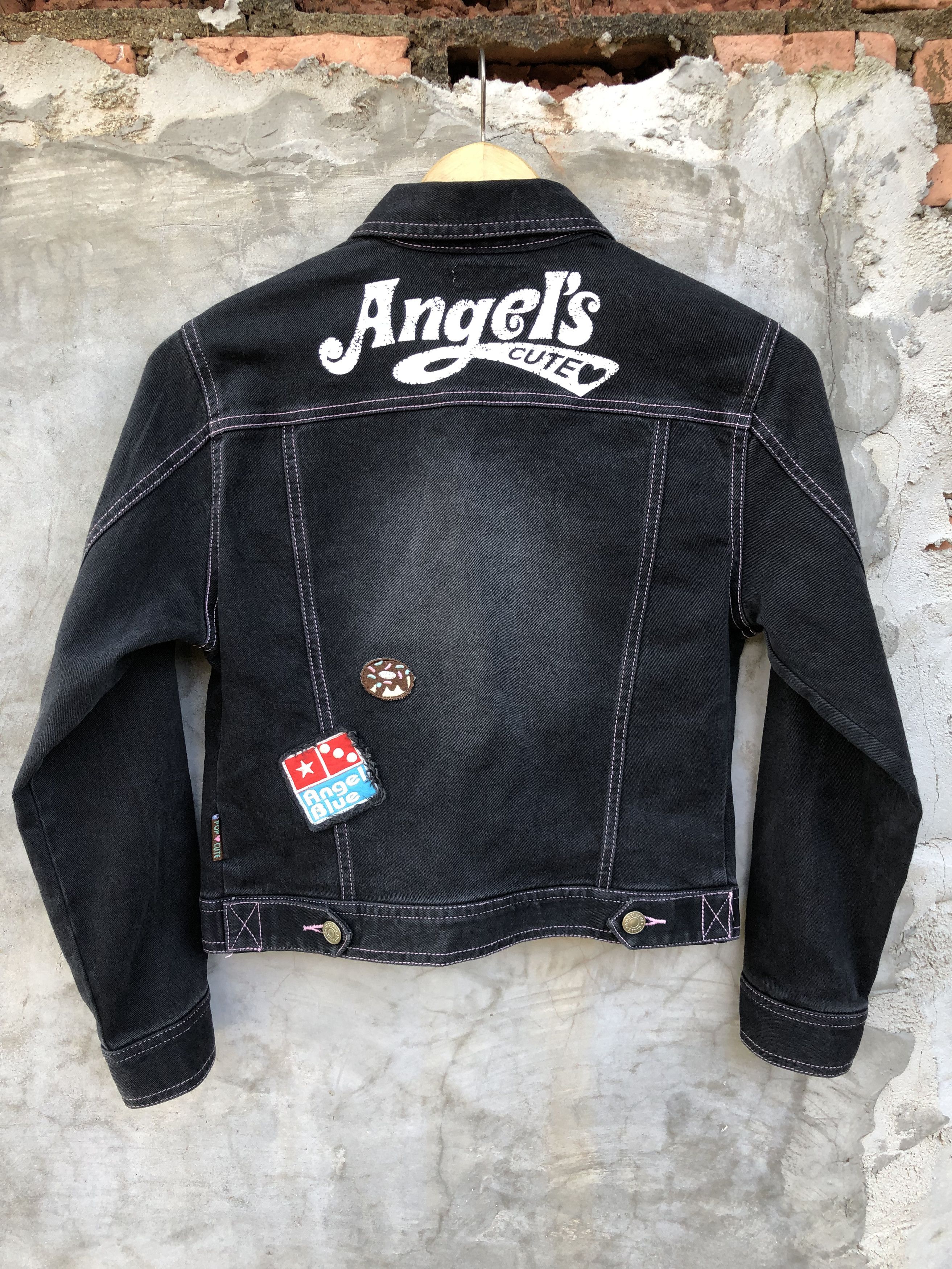 Hysteric Glamour 2000s Angel Blue Patches denim jacket Size M / US 6-8 / IT 42-44 - 2 Thumbnail
