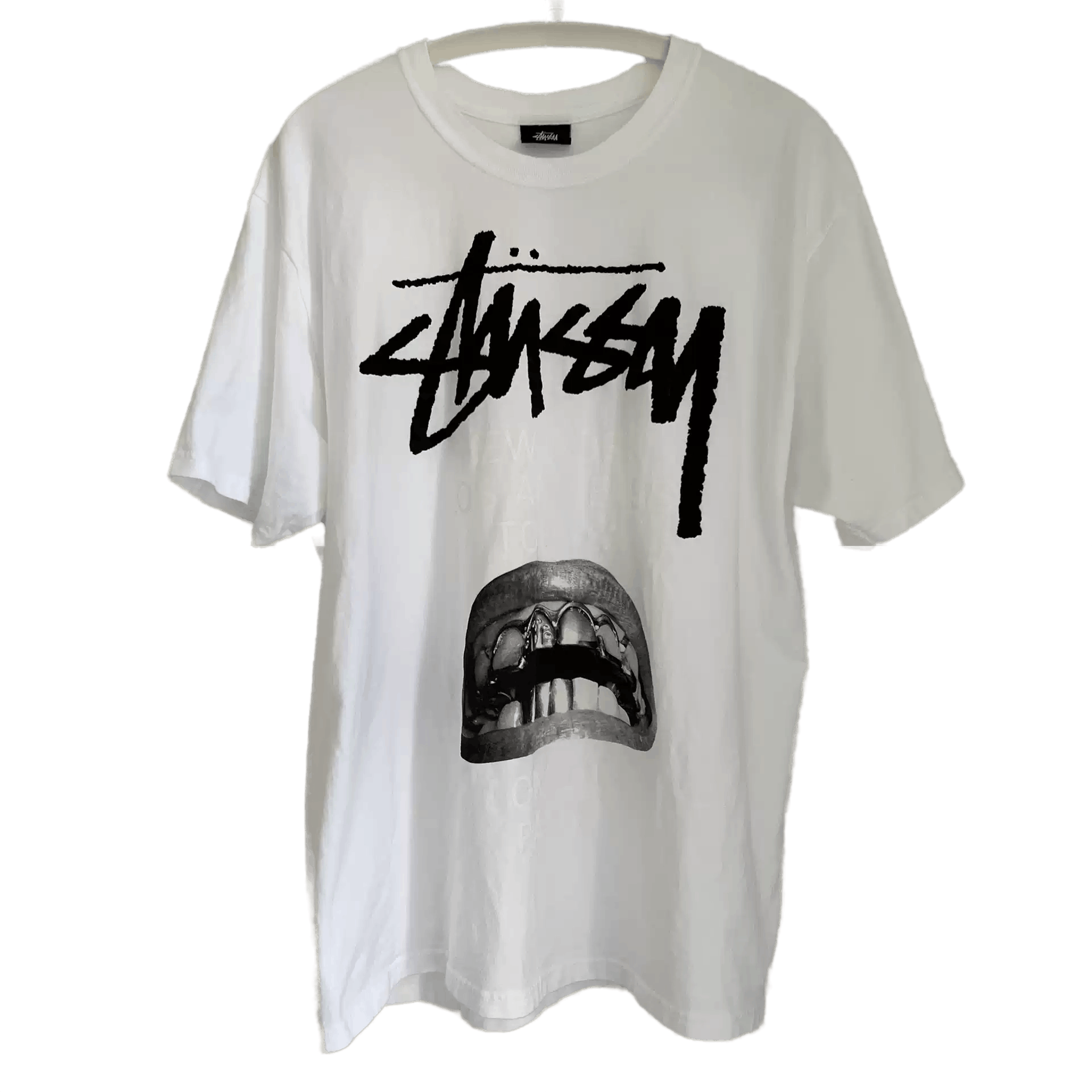 Rick Owens Stussy Rick Owens white short sleeves | Grailed