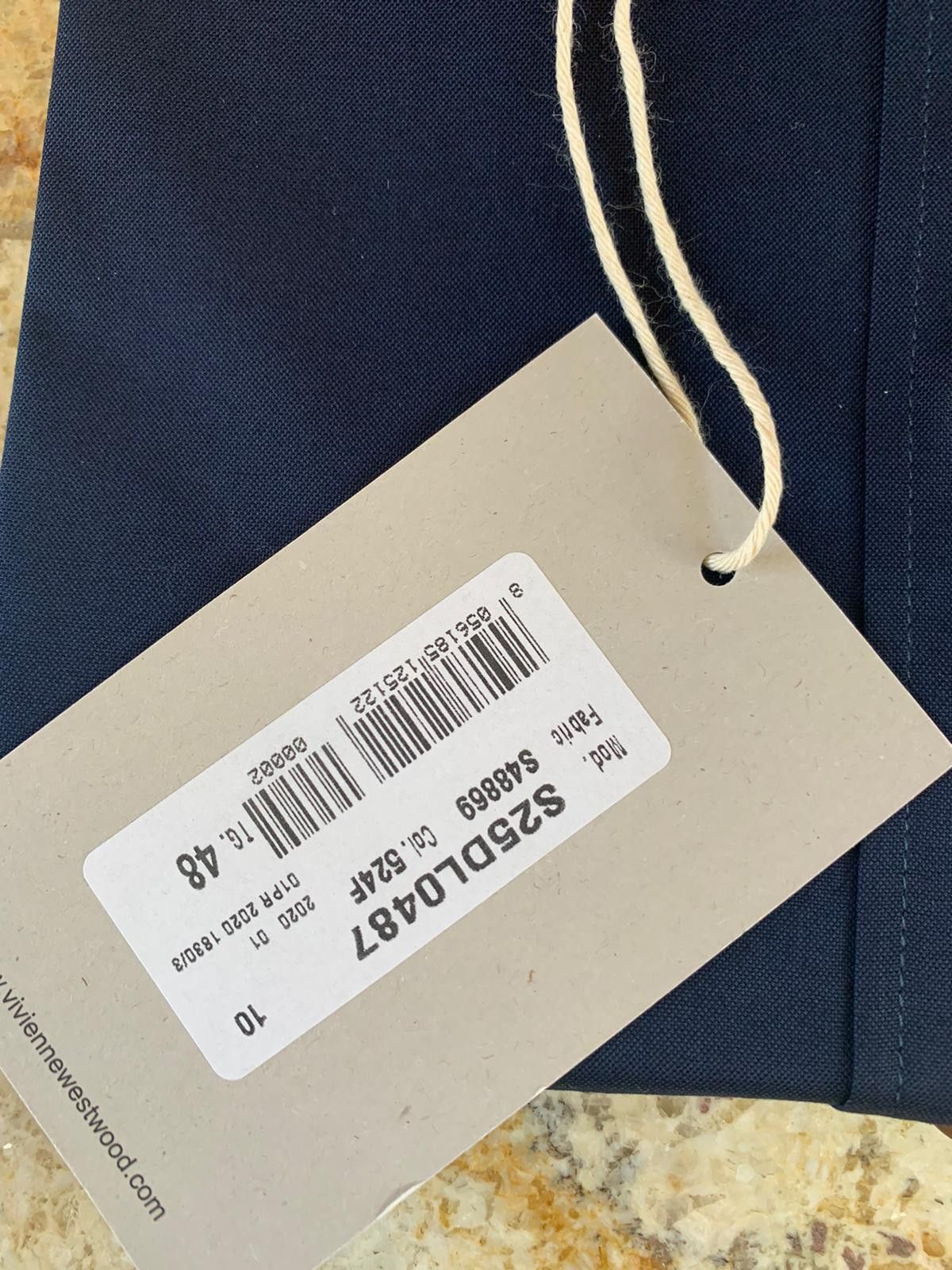 Vivienne Westwood o1rshd1 Logo Button Up in Navy Size US L / EU 52-54 / 3 - 8 Thumbnail