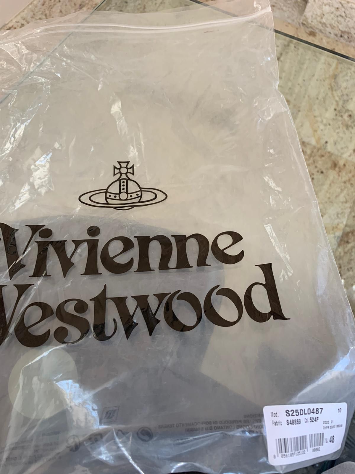 Vivienne Westwood o1rshd1 Logo Button Up in Navy Size US L / EU 52-54 / 3 - 9 Thumbnail