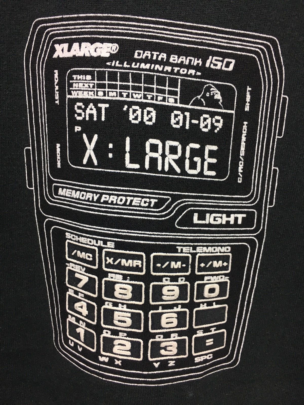Casio × X-LARGE Vintage X-Large Casio Data Bank Design Sweatshirt Size US L / EU 52-54 / 3 - 3 Thumbnail