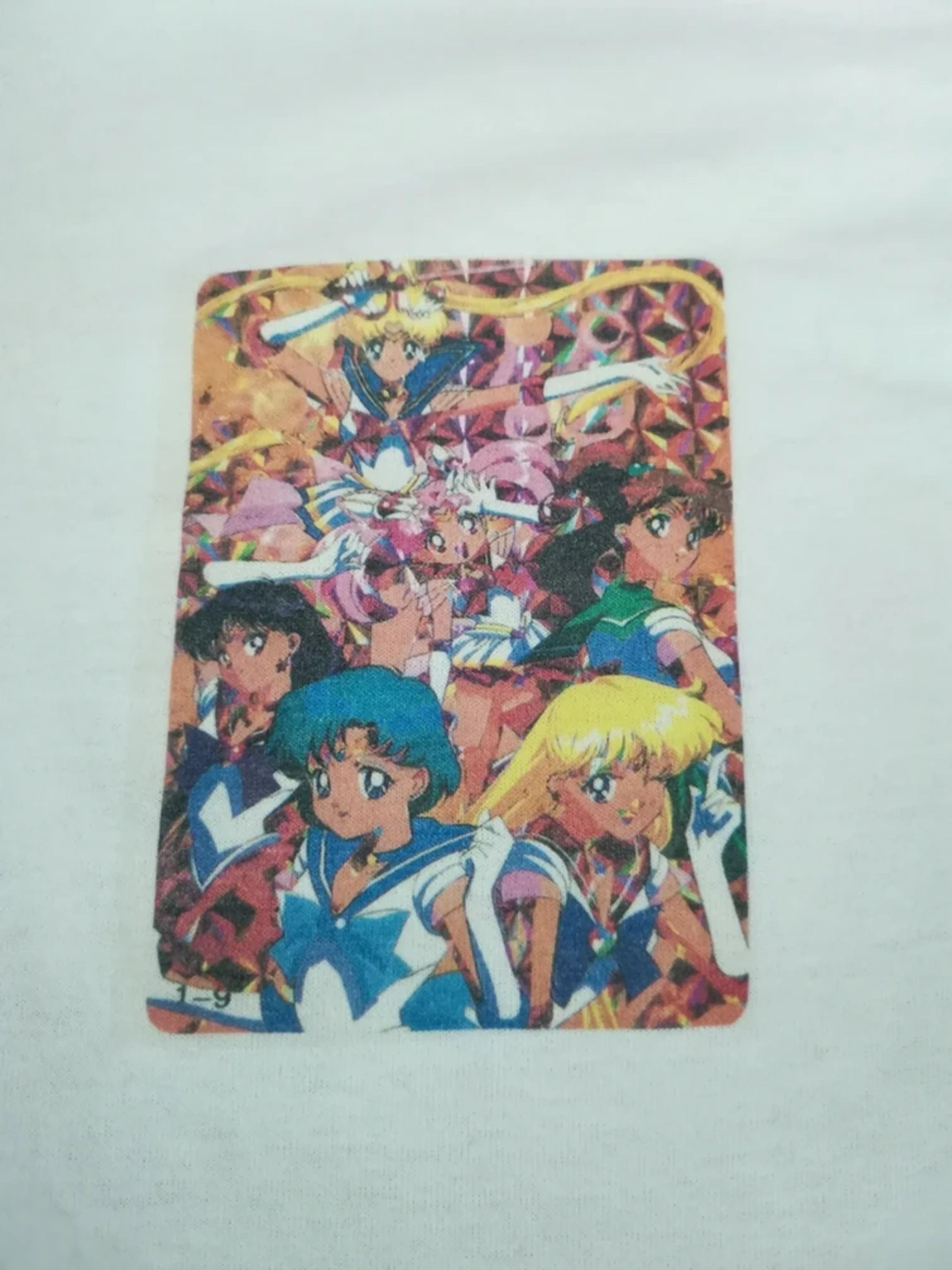 image of Anima x Vintage Sailormoon Japan Anime Tee Akira Devilman Eva in White, Men's (Size Small)