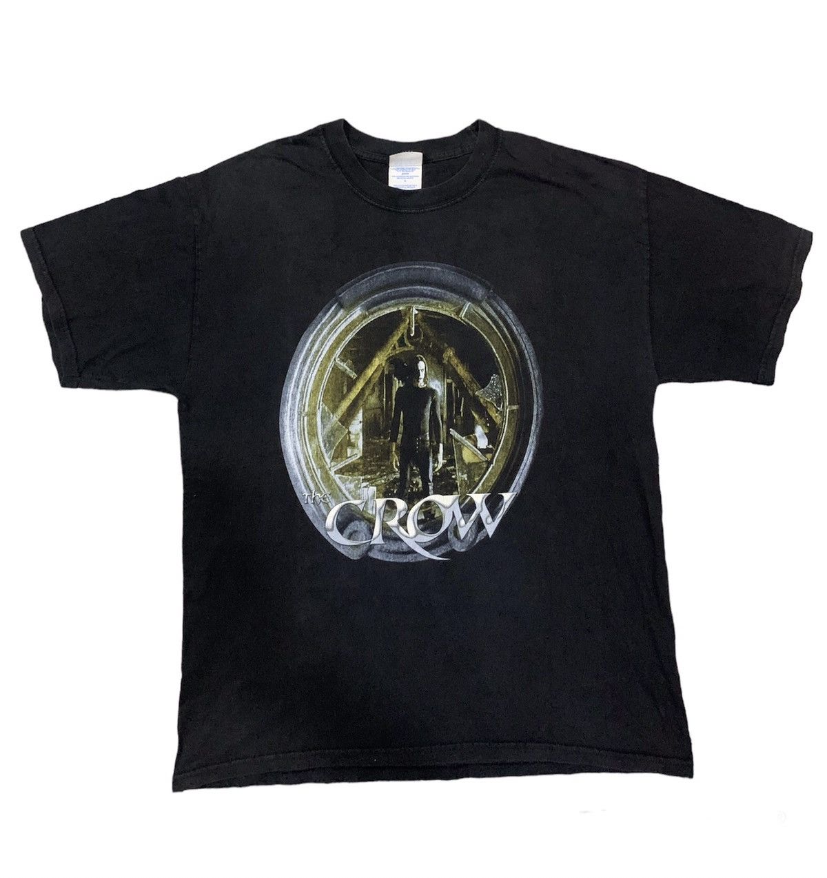 Vintage Vintage Movie The Crow Brandon Lee City Of Angel Size US L / EU 52-54 / 3 - 1 Thumbnail