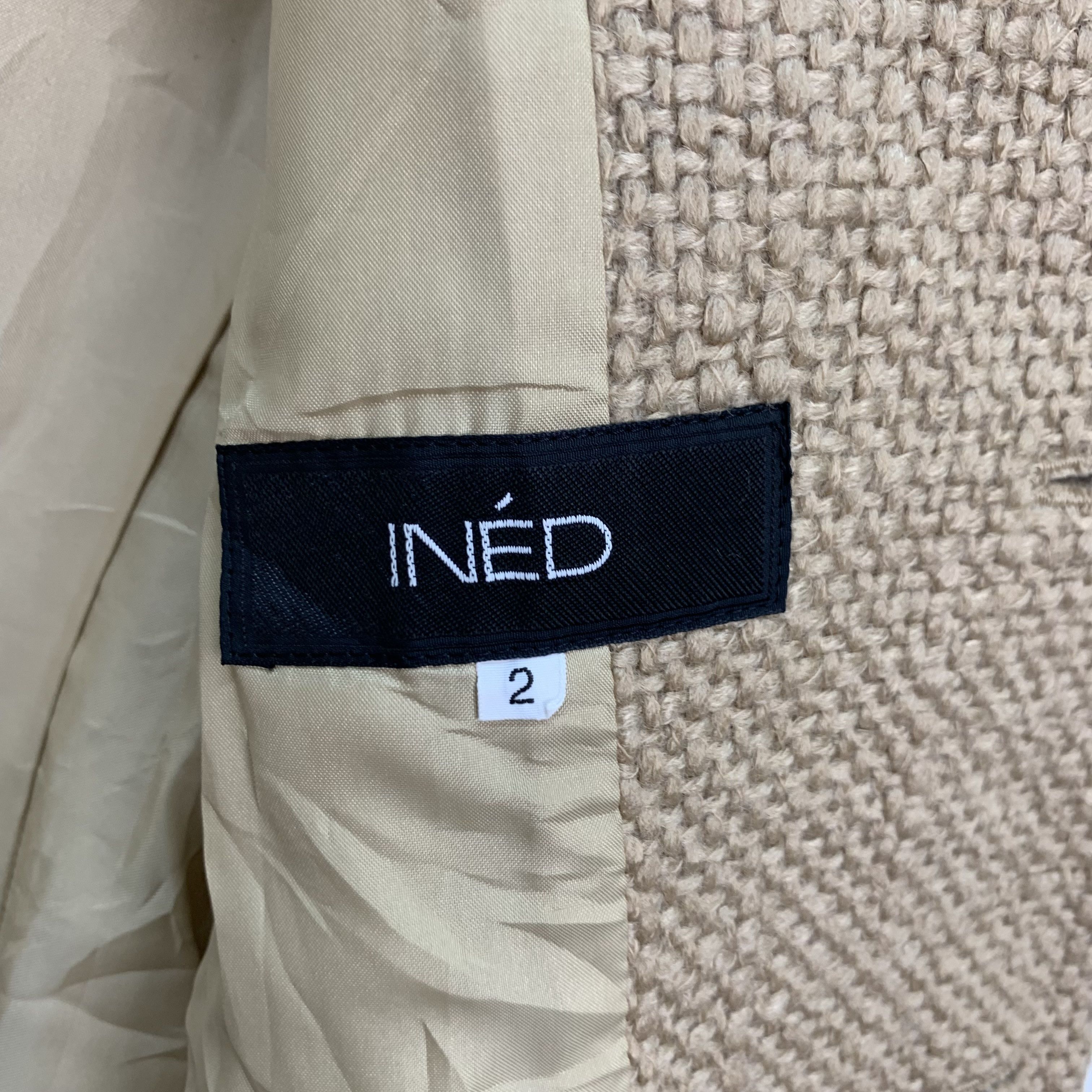 Japanese Brand INED Coat Jacket #3697-129 Size S / US 4 / IT 40 - 4 Thumbnail