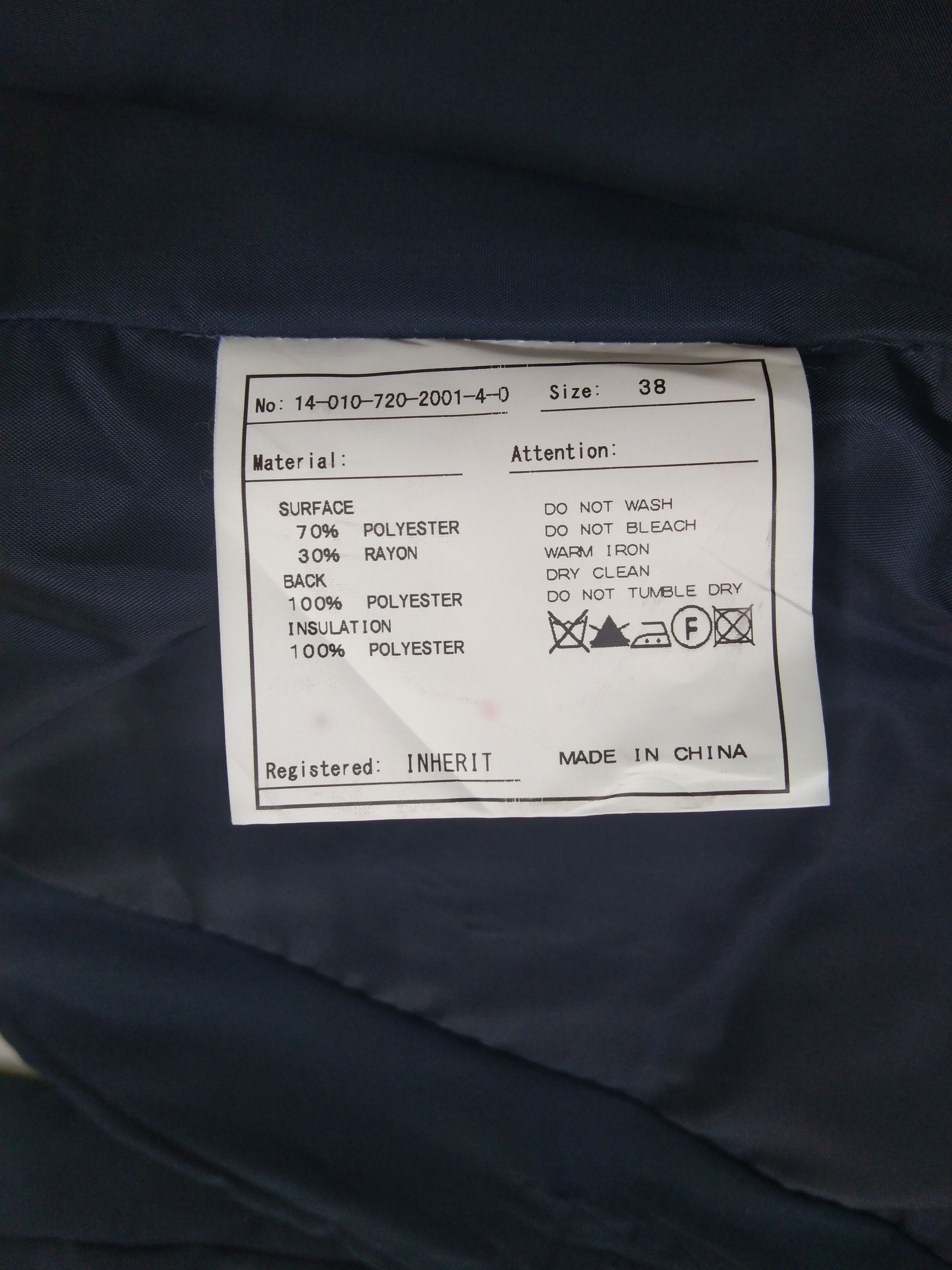 Designer × Japanese Brand INHERIT PUFFER DOWN JACKET Size US XS / EU 42 / 0 - 6 Thumbnail