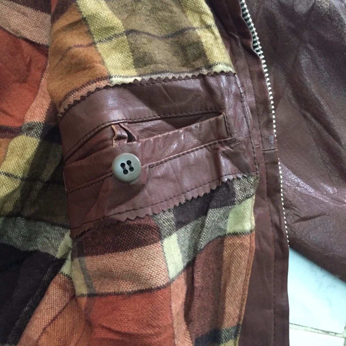 Japanese Brand Leather Jacket Size US M / EU 48-50 / 2 - 15 Thumbnail