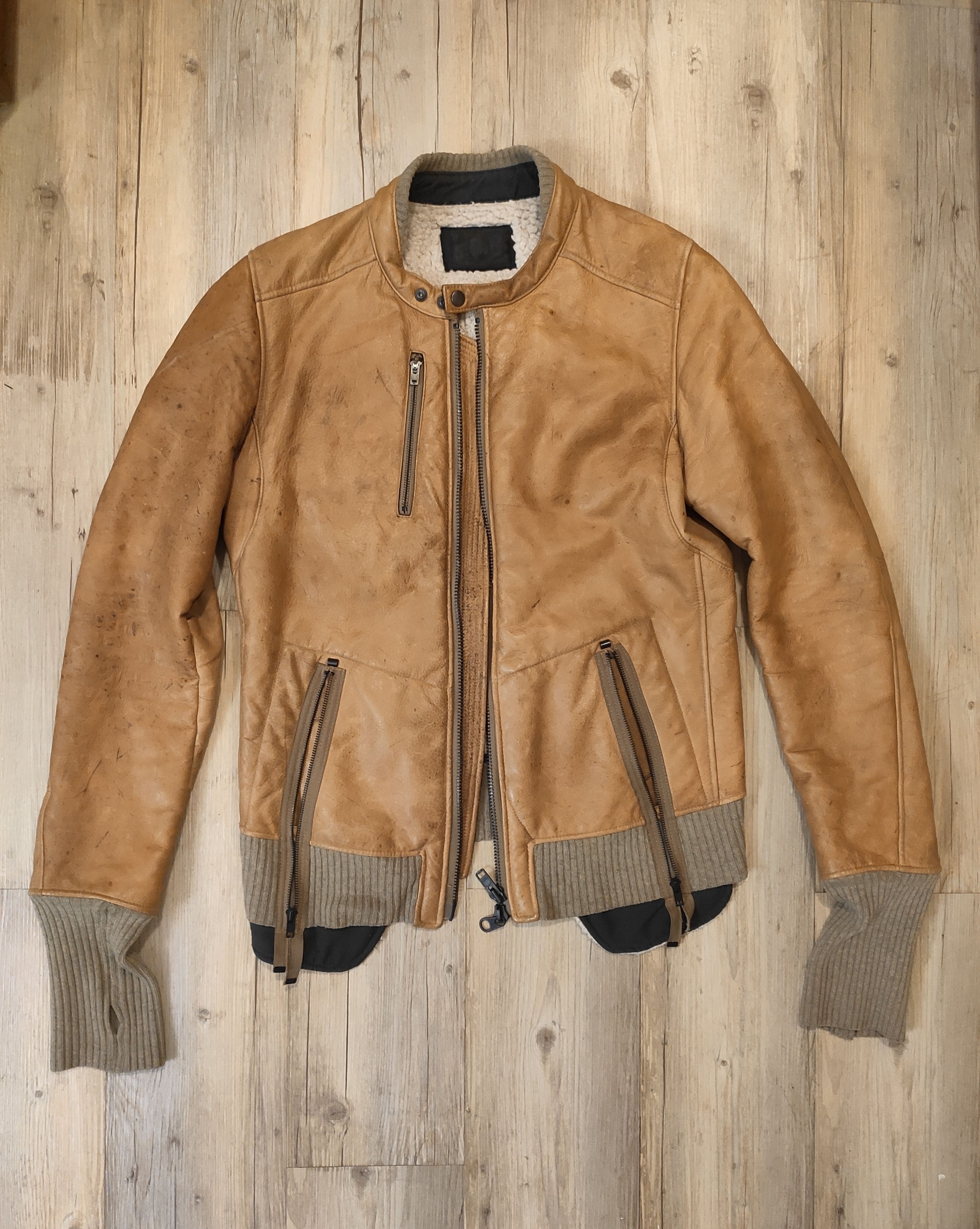 If Six Was Nine GRAIL! Deer leather jacket.Like Rick Owems or Guidi Size US L / EU 52-54 / 3 - 3 Thumbnail