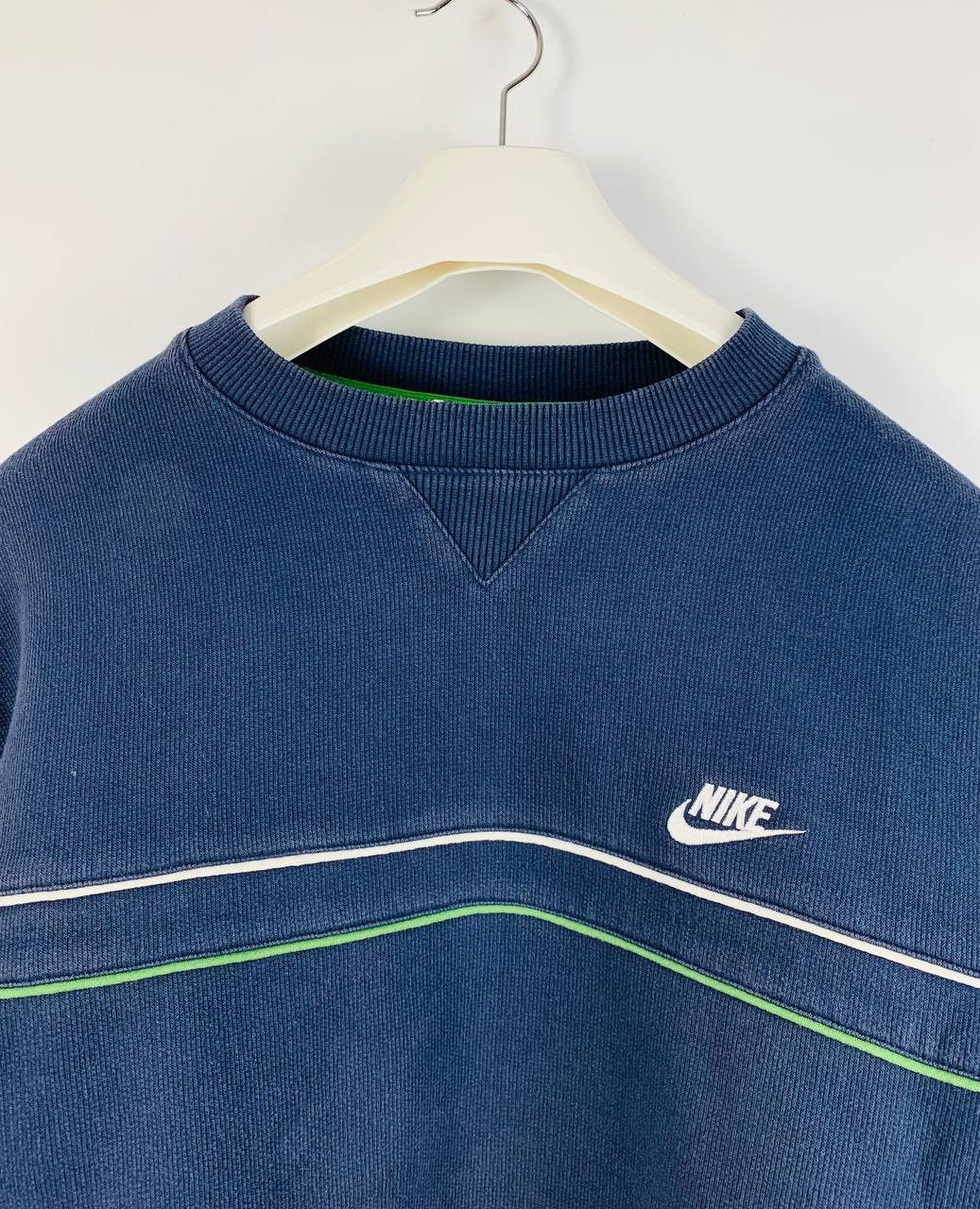 Nike Nike Vintage sweatshirt blue cotton L Size US L / EU 52-54 / 3 - 2 Thumbnail