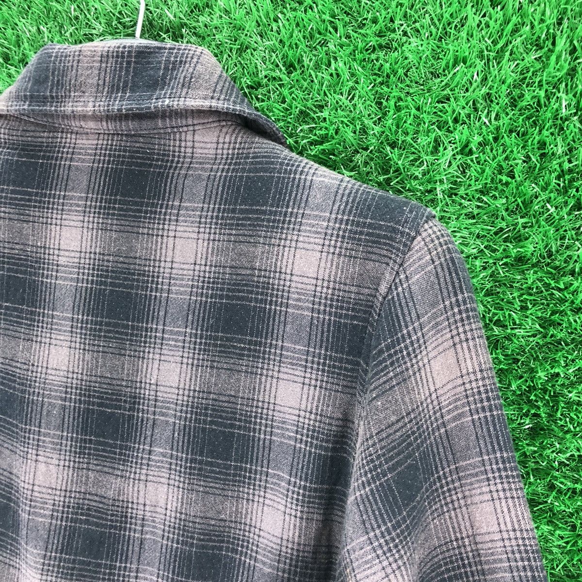 Japanese Brand Vintage Torino Shadow Tartan Check Jacket Button up Size US S / EU 44-46 / 1 - 5 Thumbnail