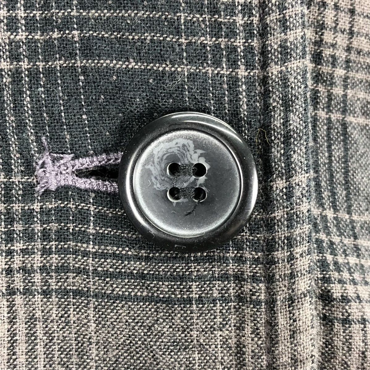Japanese Brand Vintage Torino Shadow Tartan Check Jacket Button up Size US S / EU 44-46 / 1 - 12 Thumbnail