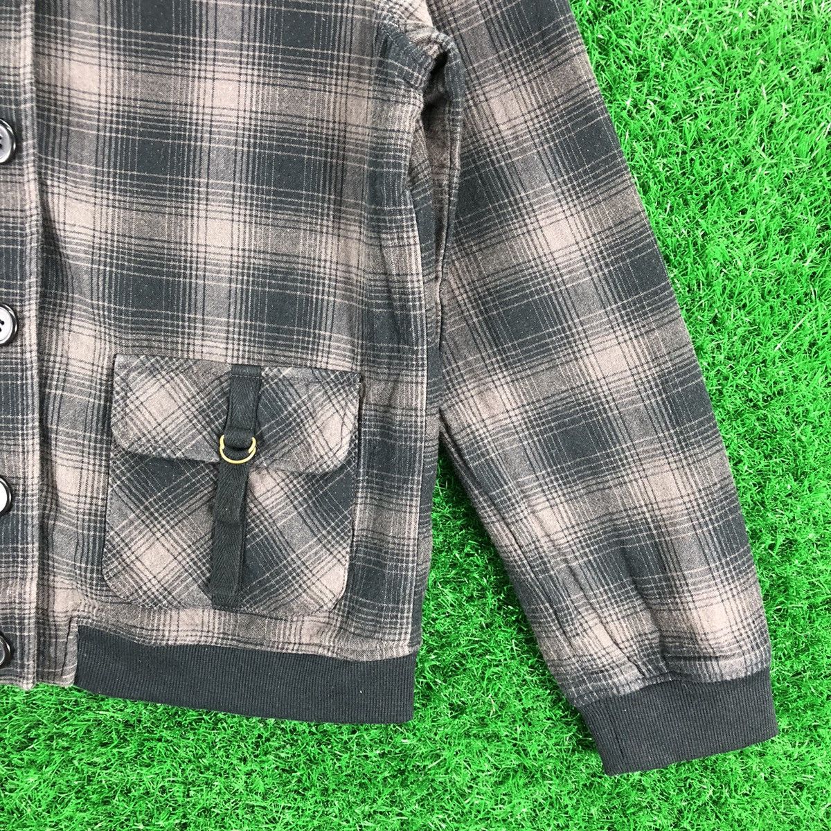 Japanese Brand Vintage Torino Shadow Tartan Check Jacket Button up Size US S / EU 44-46 / 1 - 3 Thumbnail