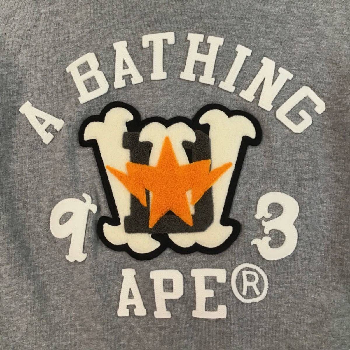 Bape BAPESTA emblem sweat varsity jacket bomber Size US S / EU 44-46 / 1 - 6 Thumbnail
