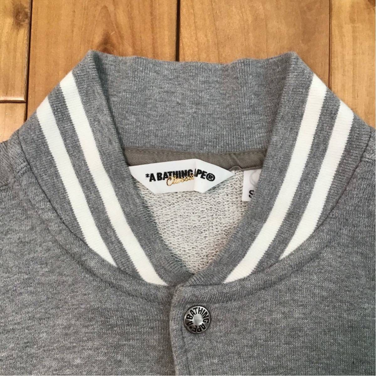 Bape BAPESTA emblem sweat varsity jacket bomber Size US S / EU 44-46 / 1 - 5 Thumbnail