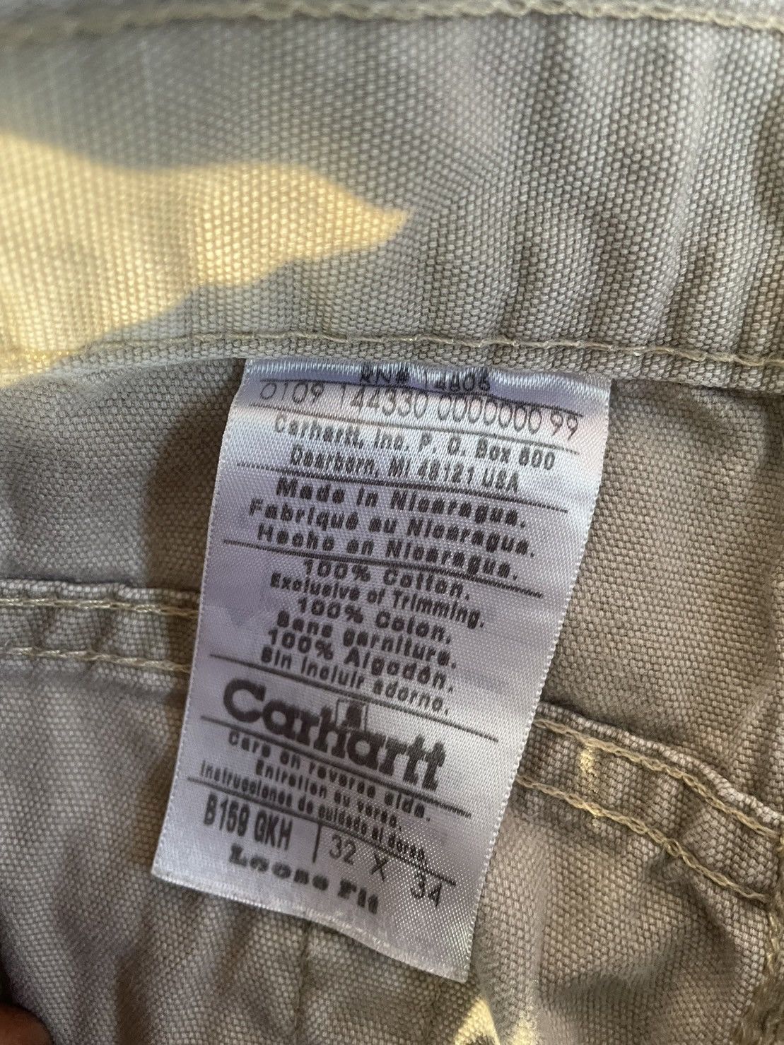 Carhartt × Vintage Carhartt Browns Cago Pants Size US 34 / EU 50 - 6 Thumbnail